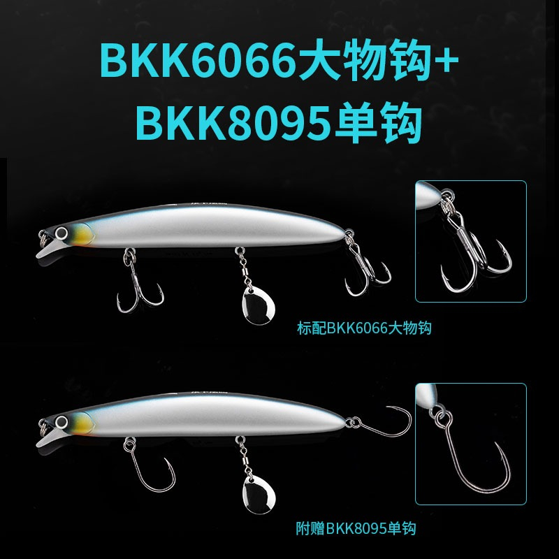 Jemmy Lure Minnow 20G Premium Quality Hook Bkk Free Single Hook Lm160