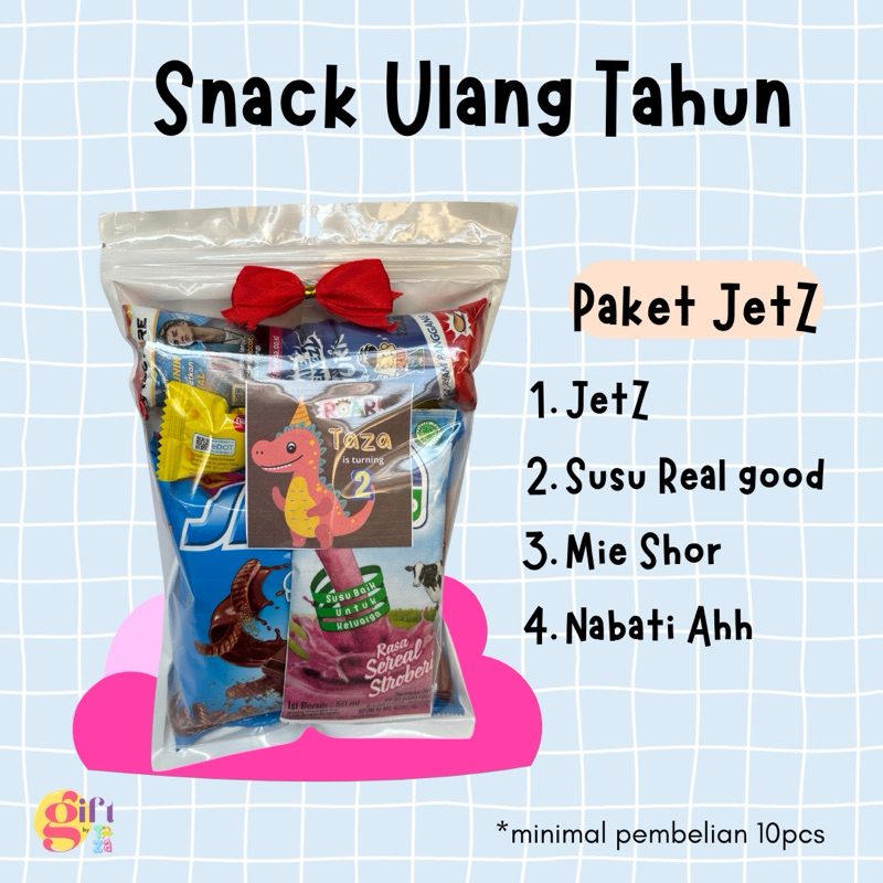 

Snack Ulang tahun murah FREE CARD / snack hampers murah
