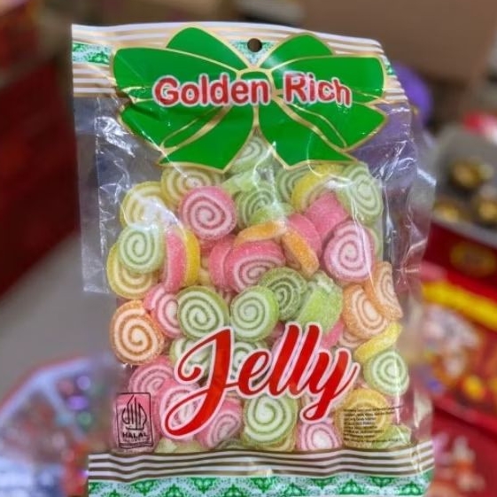 

GOLDEN RICH JELLY PERMEN GUMMY WARNA WARNI
