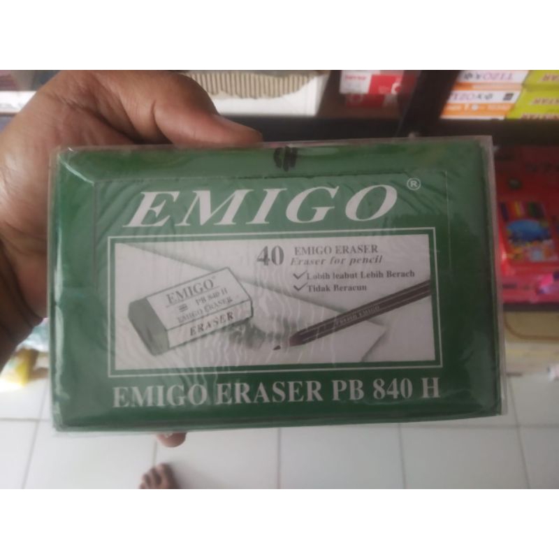 

Penghapus Pencil Emigo isi 40Pcs