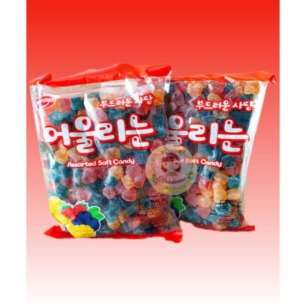 

.Permen Import I 1kg Naraya Assorted Soft Candy ( DS bgr)