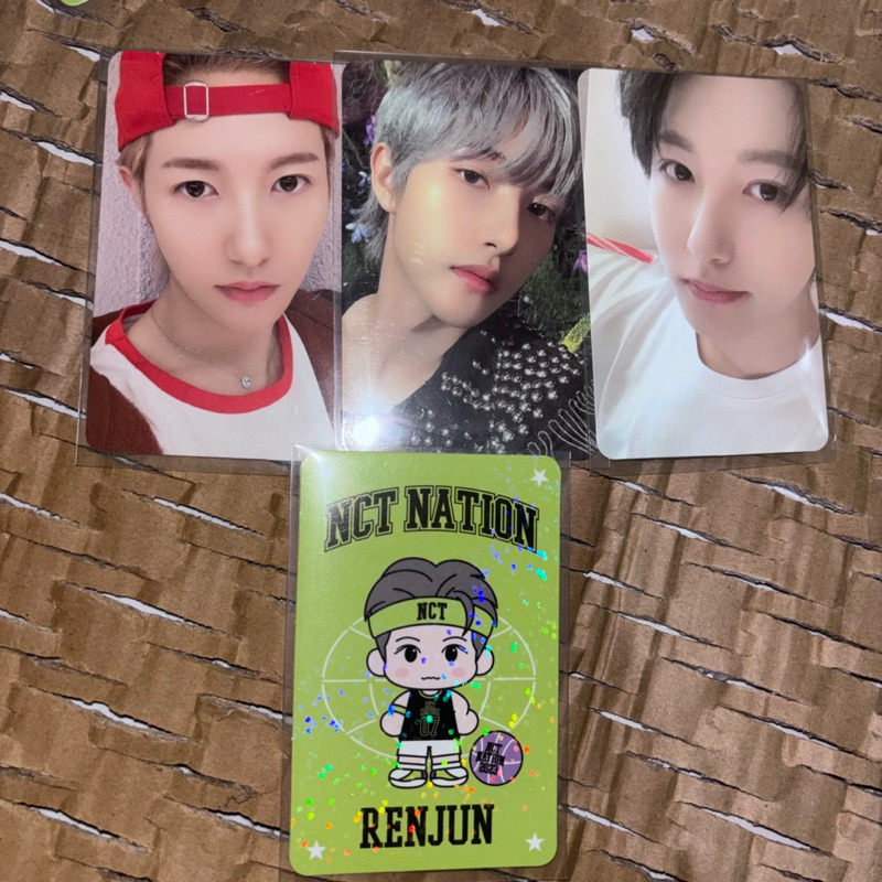 [READY STOCK] NCT DREAM RENJUN CHENLE JISUNG PC PHOTOCARD NCT CCOMAZ DREAM AGIT NCT NATION PINK CHRI