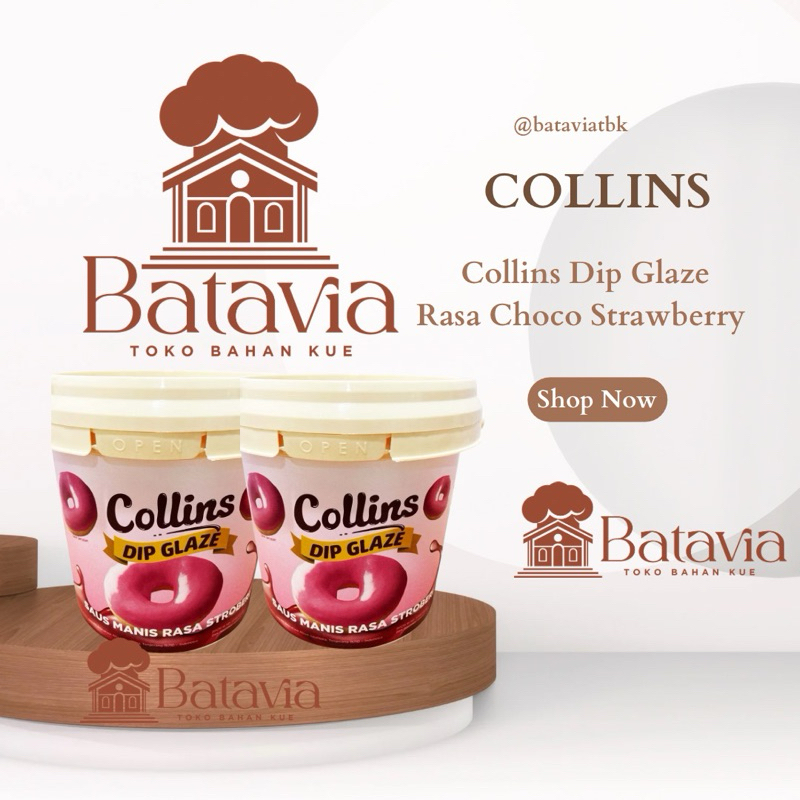 

Collins Dip Glaze Rasa Strawberry 1kg | Pasta Dip Glaze