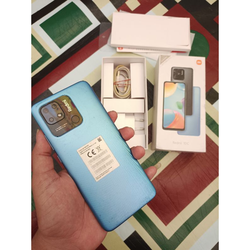 XIAOMI REDMI 10C 4/64 SECOND FULSET ORI