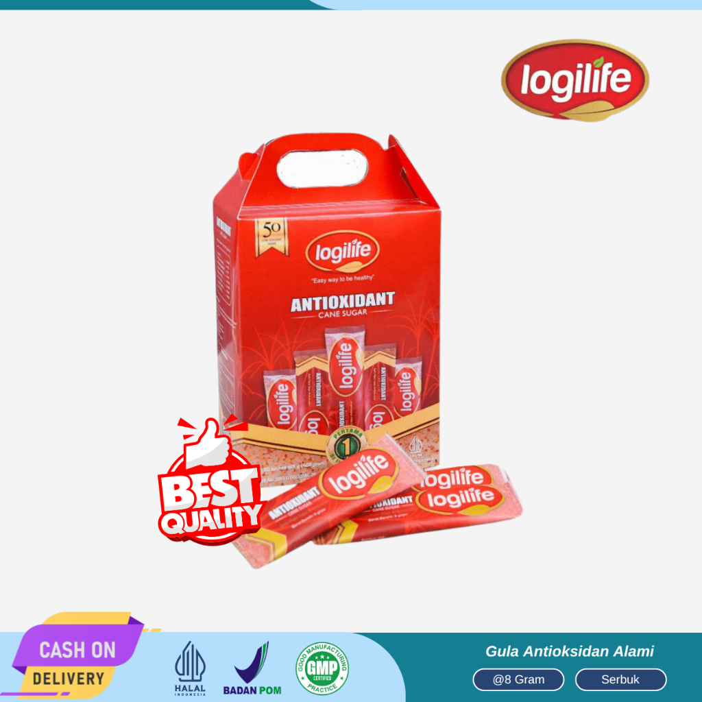 Logilife Gula Rendah Glikemik | Rendah Kalori | Pemanis Alami Untuk Diet dan Diabetes