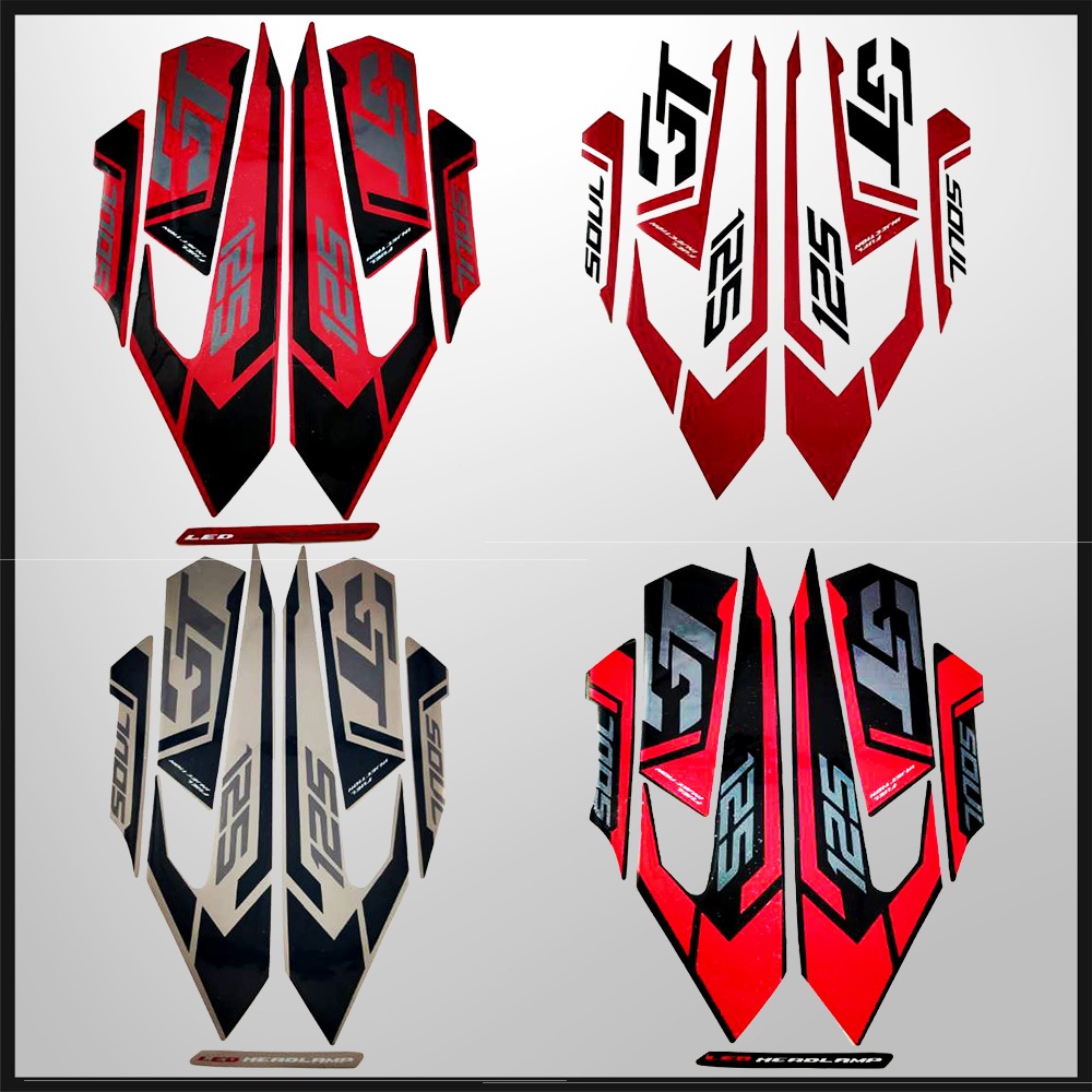 STRIPING STANDART YAMAHA MIO SOUL GT 2015 STIKER BODY SOUL GT 2015 LIS BODY SOUL GT 2015 TERMURAH