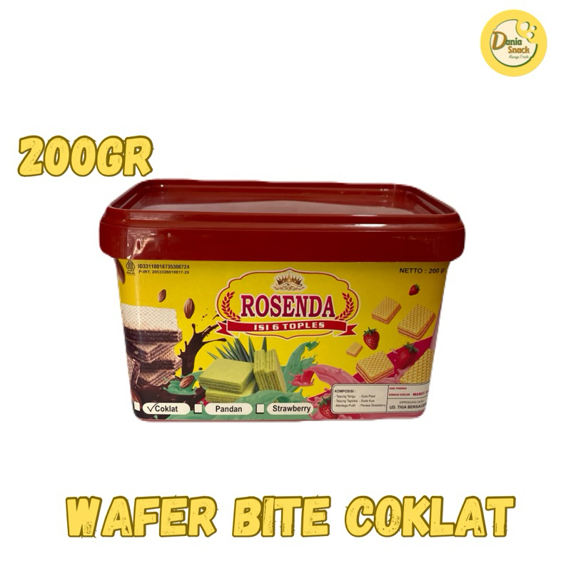 

SNACK/CAMILAN WAFER BITE COKLAT