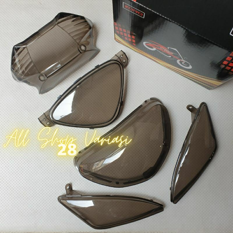 Mika lampu stop mio sporty smoke mika mio sporty sen depan / mika lampu depan / speedo meter mika sm