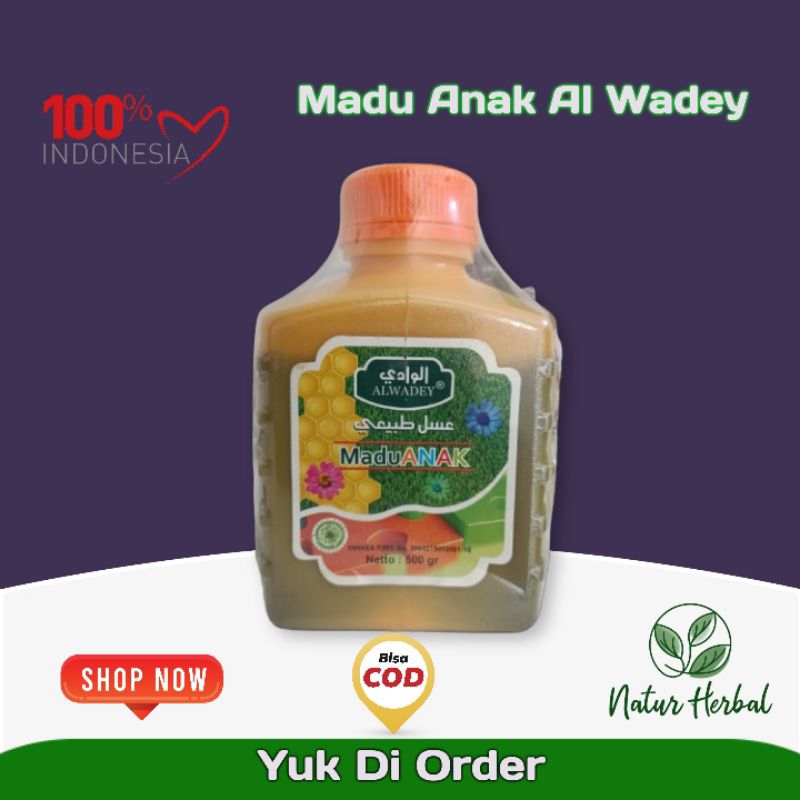 

Madu Anak Alwadey 500gr - Nutrisi Lengkap untuk Tumbuh Kembang Optimal