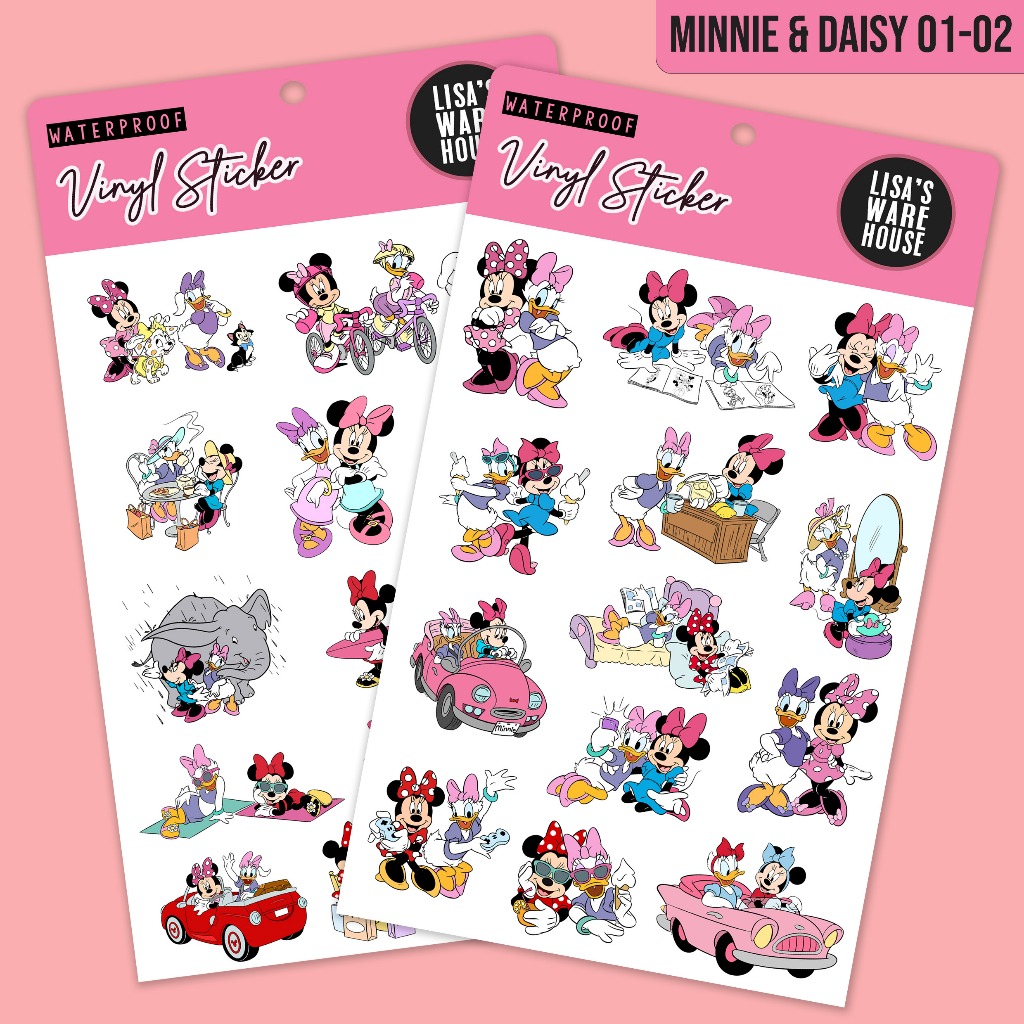 

Sticker Disney Minnie & Daisy Volume 01-02