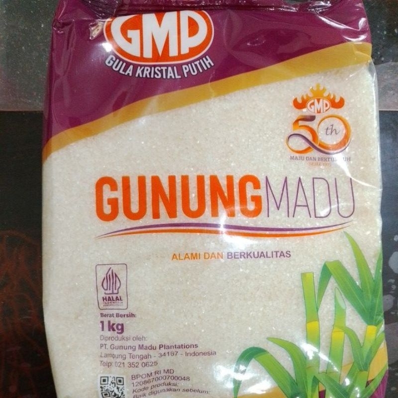 

Gula GMP /Gunung Madu 1kg
