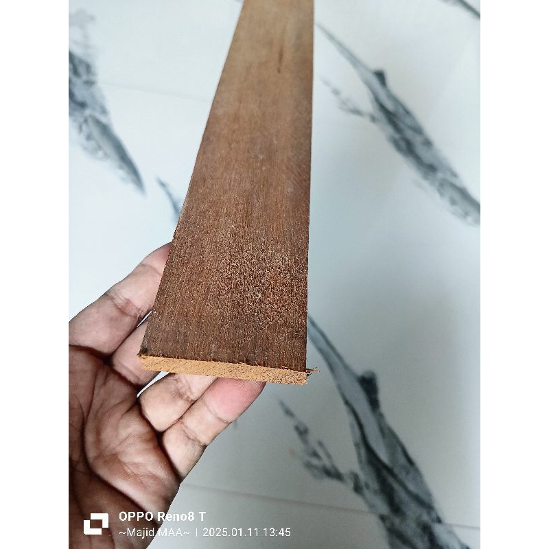 lis papan kayu lebar 5,7cm panjang 195-200cm