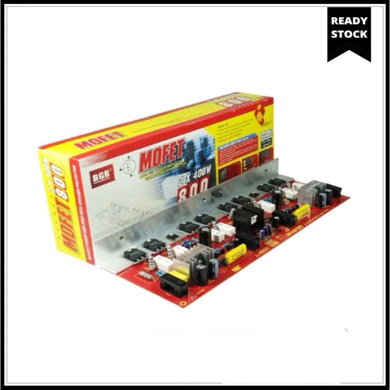 Kit Power Amplifier Stereo Mofet 400 w x 2 Bell