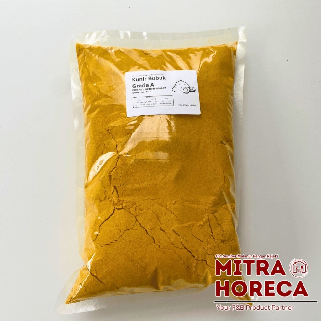 

Mitra Horeca Kunir Bubuk/Rempah Murni/Kunyit Bubuk