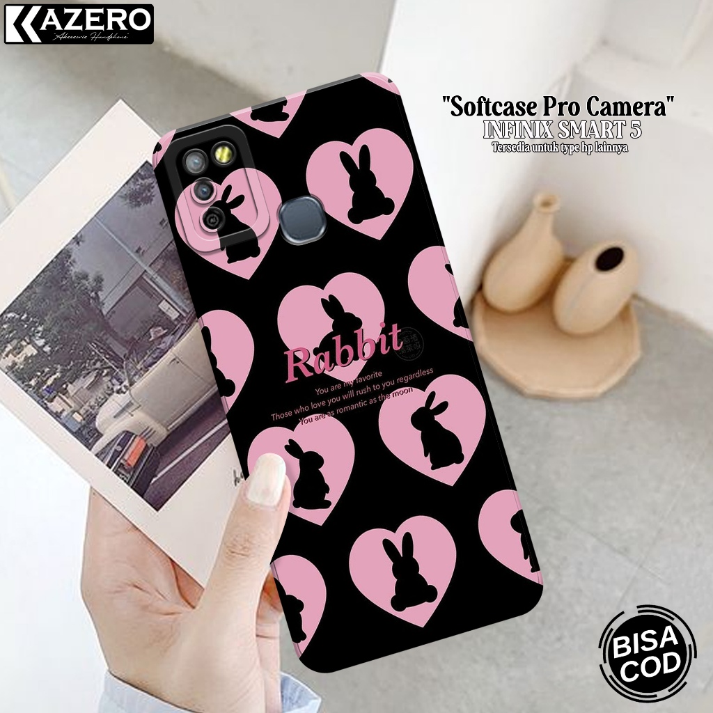 Softcase Pro Camera INFINIX SMART 5 - Fashion Case Kartun - Case INFINIX SMART 5 Terbaru - Casing IN