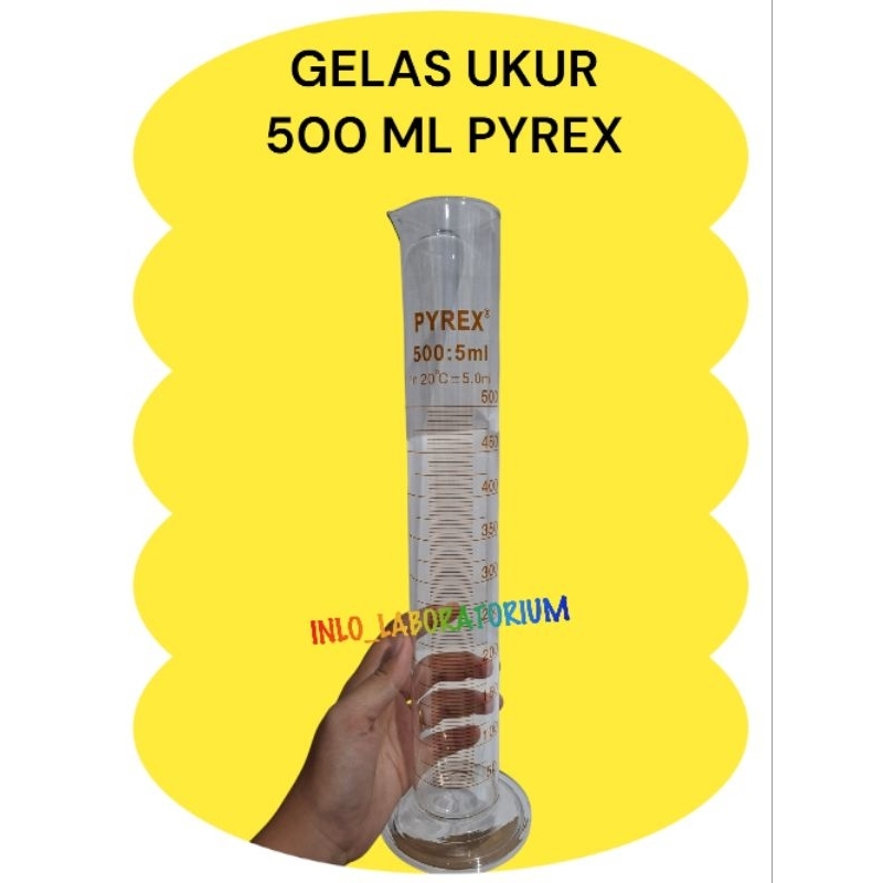 Gelas Ukur 500 ml PYREX