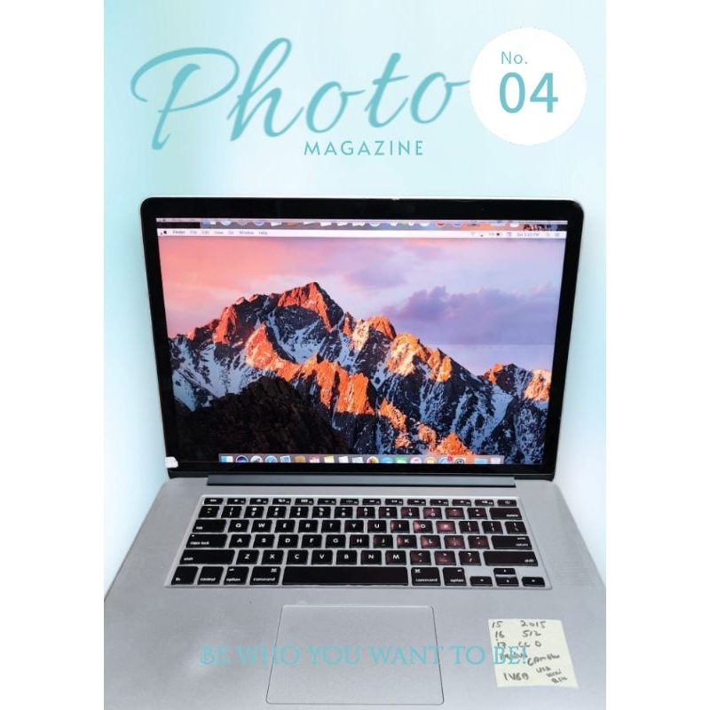 Macbook Pro Retina 15 in 2015 Ram16 Ssd128 Corei7 Vga Intel Dikit dent