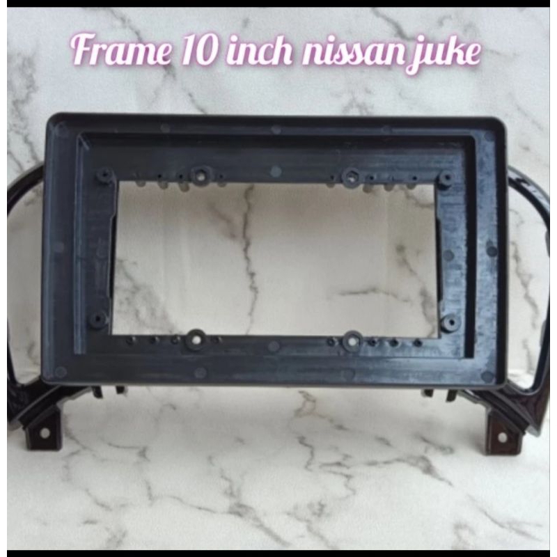 frame head unit android 10 inch mobil nissan juke