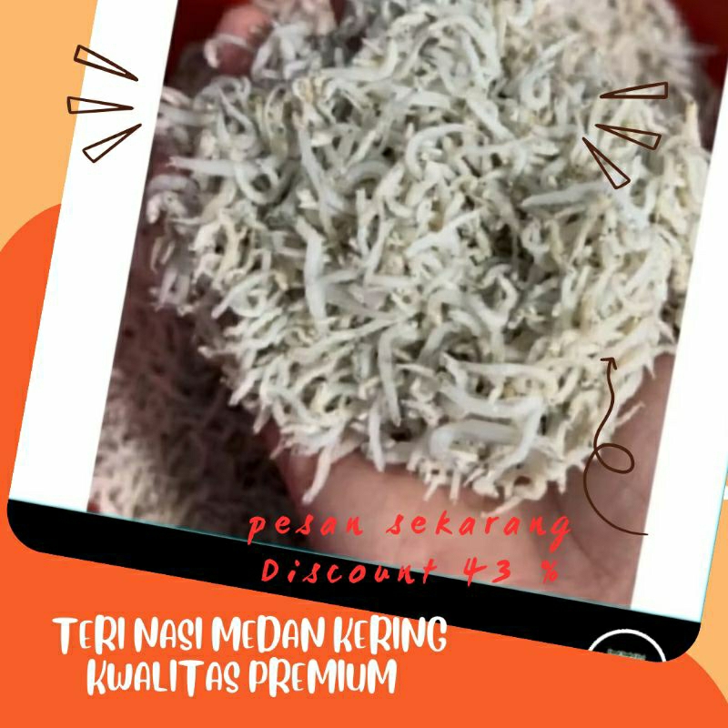 

Teri Medan Nasi Kering | Teri Medan Kering 100% HALAL