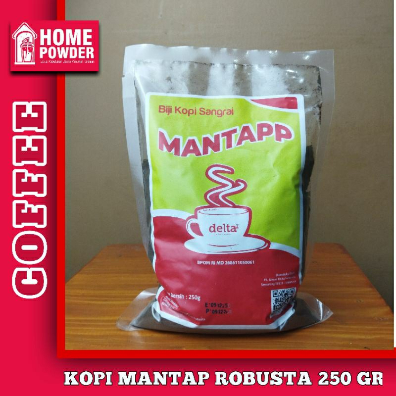

Bubuk Kopi Asli Robusta 100% Tanpa Campuran Kopi Mantap 250gr