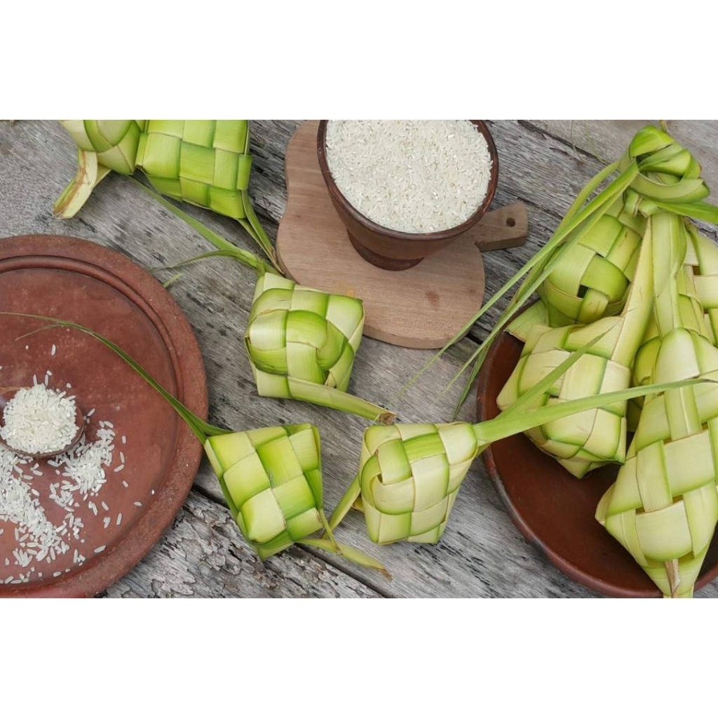 

Cangkang ketupat segar