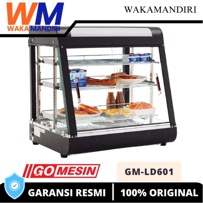 Etalase Makanan GOMESIN GM-LD-601 Penghangat Makanan Original