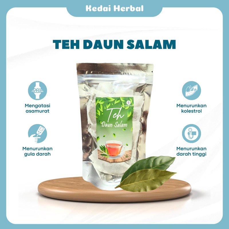 

Teh Daun Salam Atasi Hipertensi Asam Urat