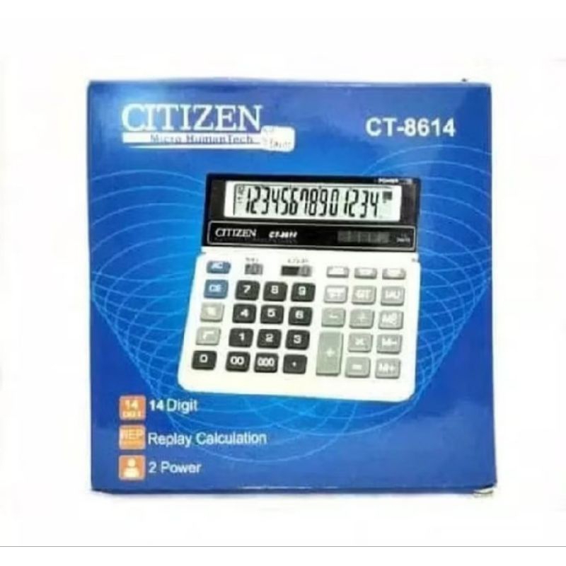 

kalkulator citizen besar CT-868 CT-8614 CT-512 12digit original