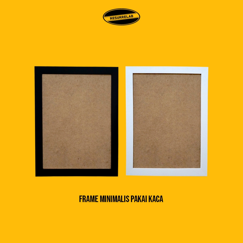 Bingkai Foto Minimalis 20x25/20x30 PAKAI KACA