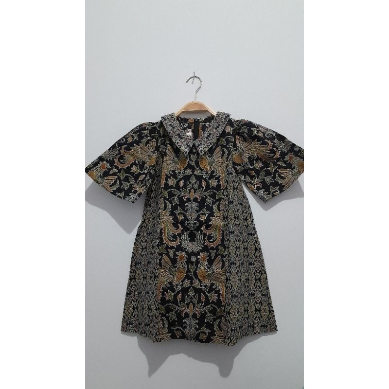 (New) Batik Keris Dress Anak Perempuan