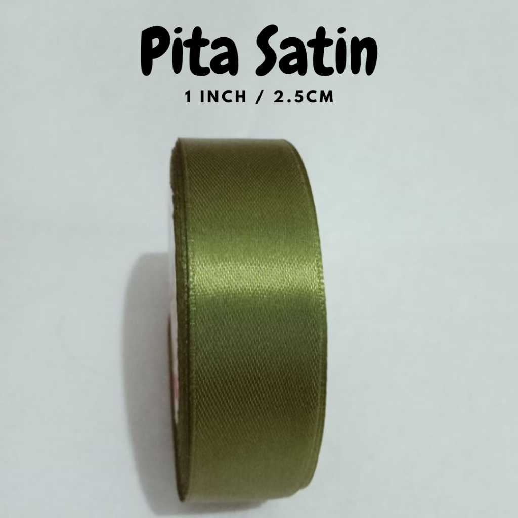 

PITA SATIN 1 ROLL UKURAN 1 inch / 2.5 cm