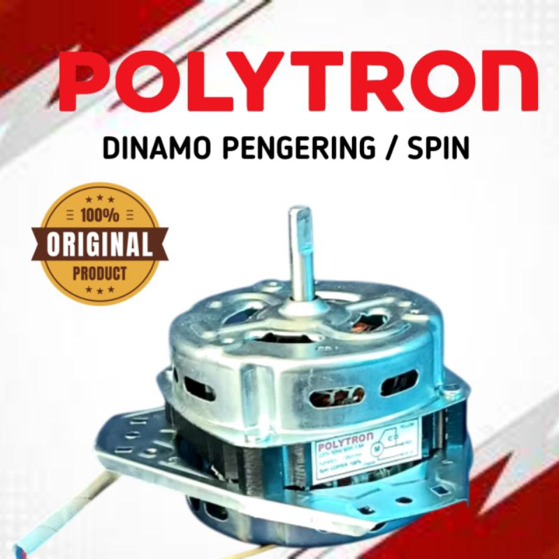 DINAMO PENGERING MESIN CUCI POLYTRON ORIGINAL 2 TABUNG