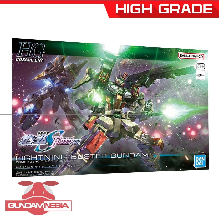 [HG] Lightning Buster Gundam – Gundam SEED Freedom
