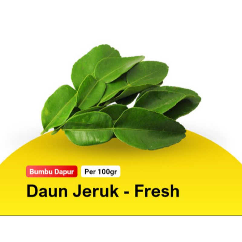 

Daun jeruk segar 100gr