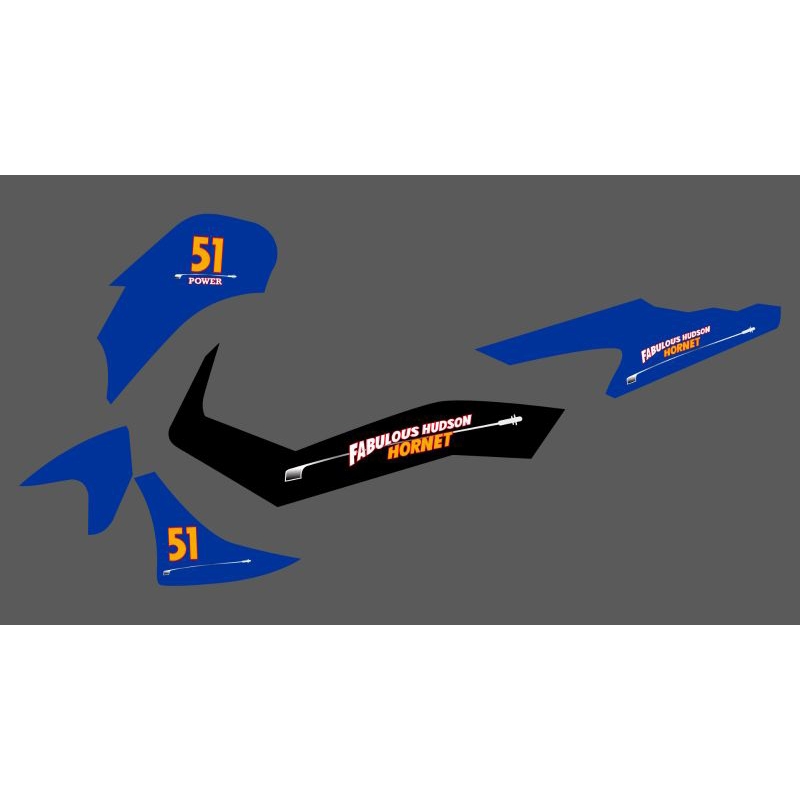 STRIPING TRANSPARAN NMAX NEW LIVERY FABOLOUS HUDSON HORNET