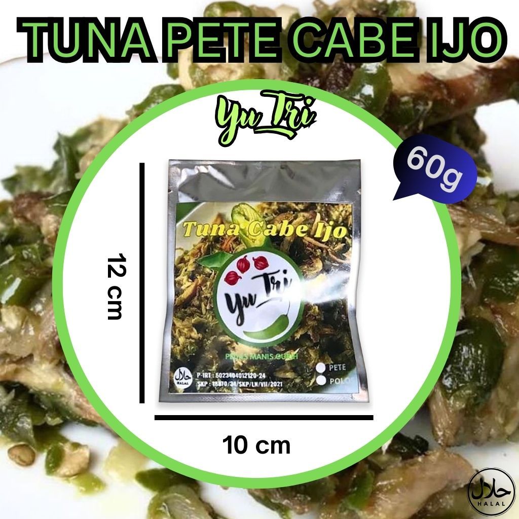 

Promo Tuna Pete Cabe Ijo Balado 60 Gram Sambel Pedas Manis Gurih Halal Sachet Lauk Higienis Murah