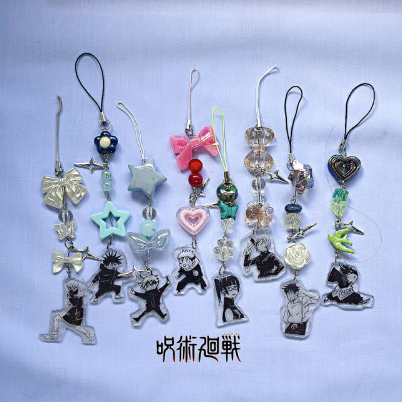 PHONE STRAP JUJUTSU KAISER | PHONE STRAP ANIME | PHONE CHARM | GANTUNGAN HP | PHONE STRING | GANTUNG