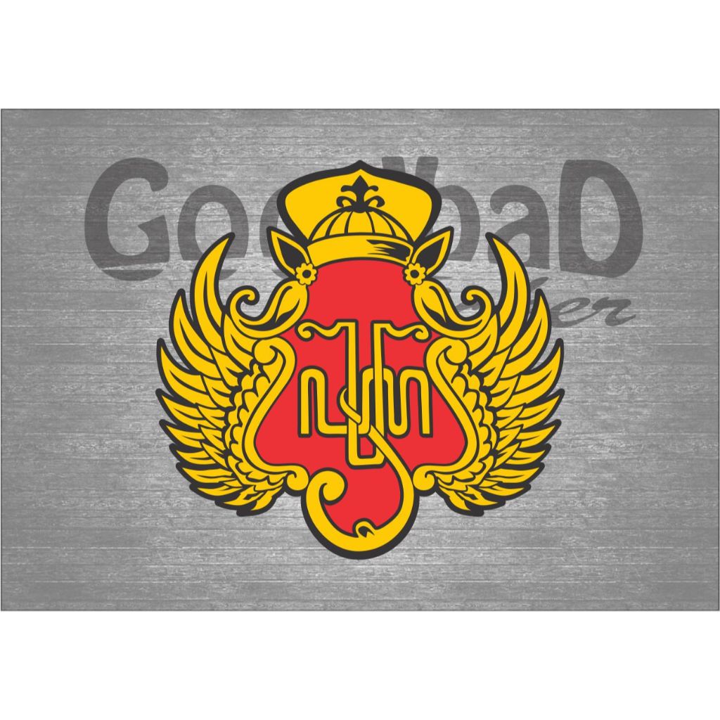 STICKER CUTTING LOGO KRATON JOGJA