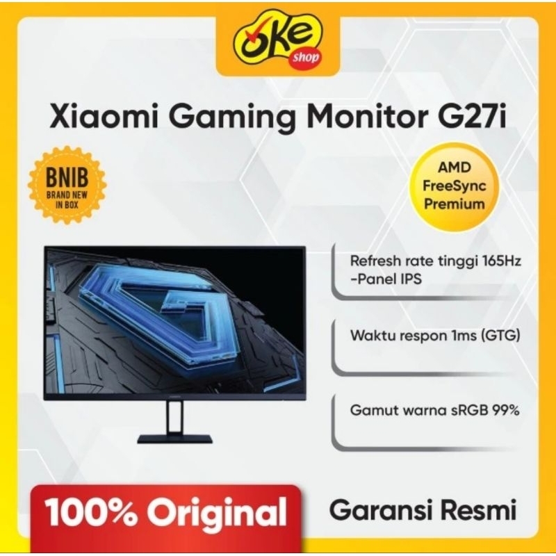 Xiaomi Gaming Monitor G27i - AMD FreeSync Premium