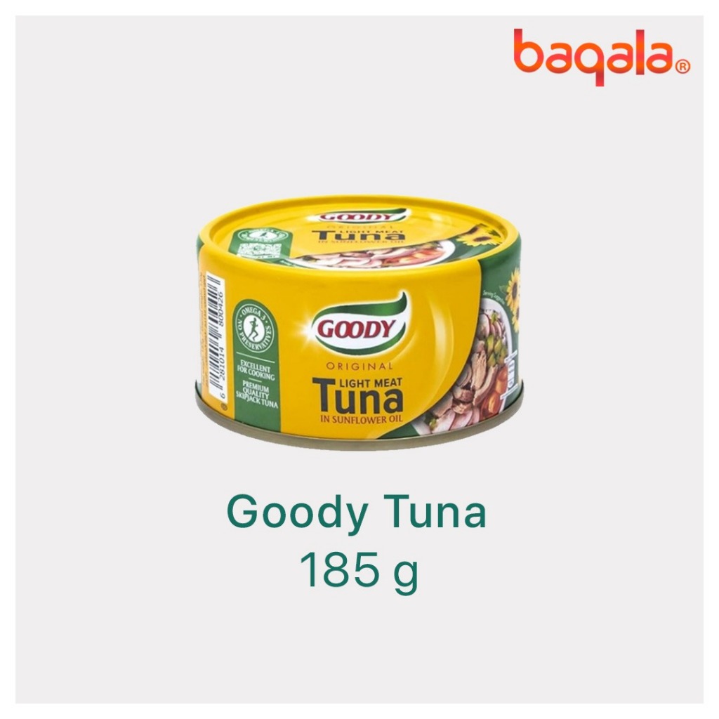 

Goody light meat tuna in sunflower oil 185gr