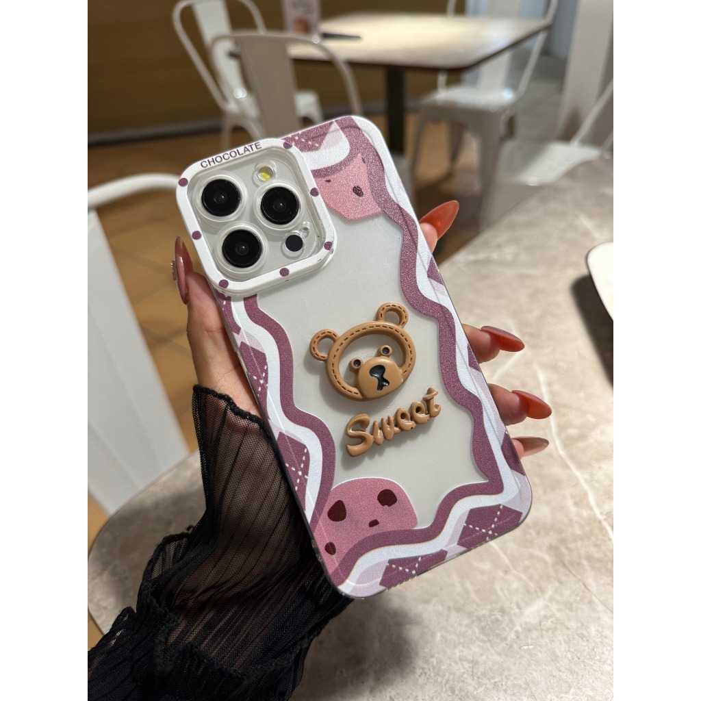 SS112 Case 3d Brown Sweet Bear Softcase Casing Hp Compatible For XIAOMI REDMI 4A 5A 6A 6 8 8A PRO 9 