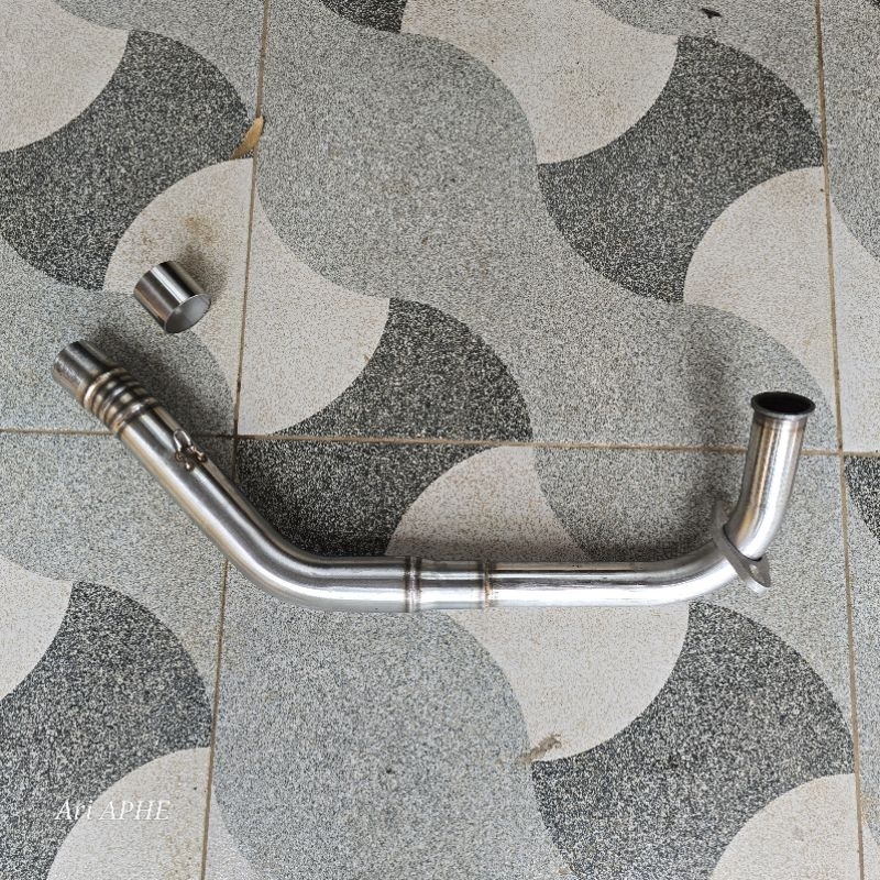 header pipa leher knalpot R9 original 38mm vario 125 150 fi