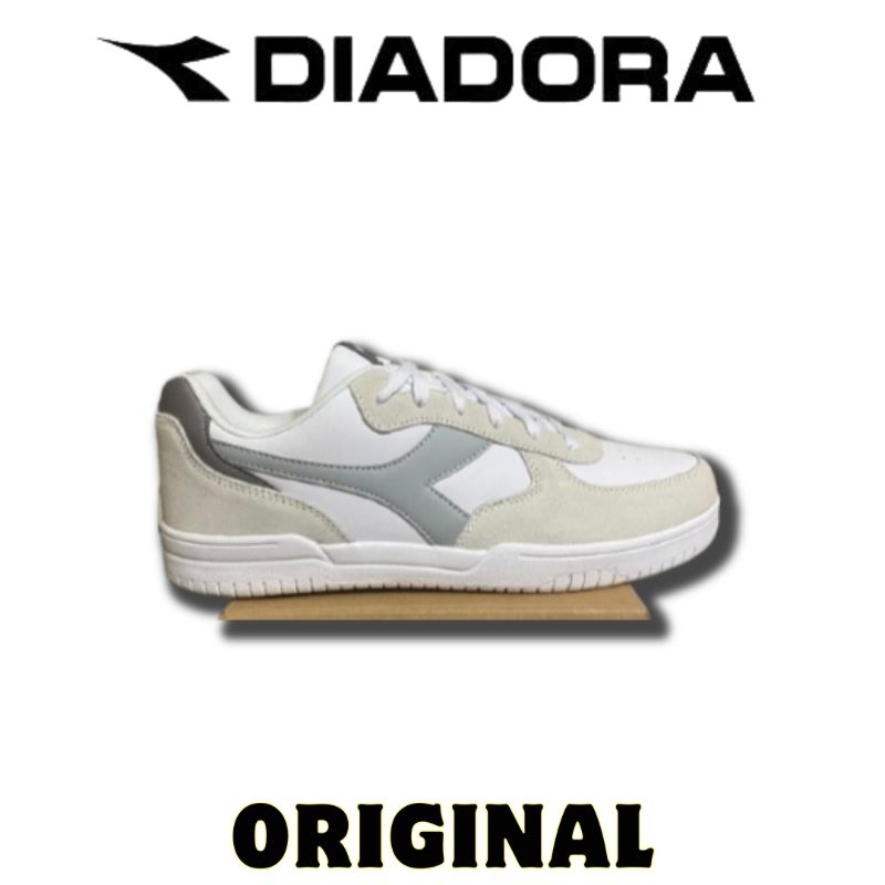 Sepatu Diadora Raptor Low SL White Men's Original