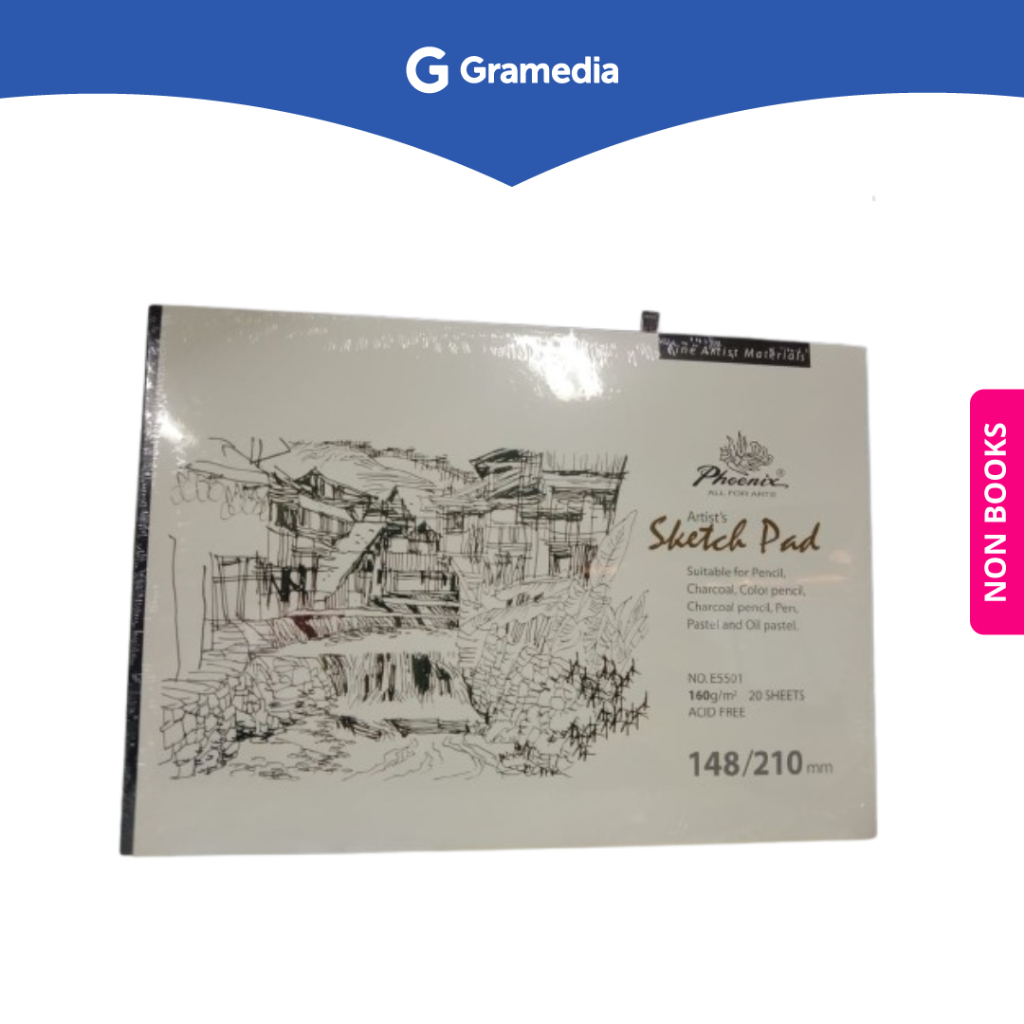 

Gramedia Surabaya - Phoenix Pad Sketch 5501 14X21