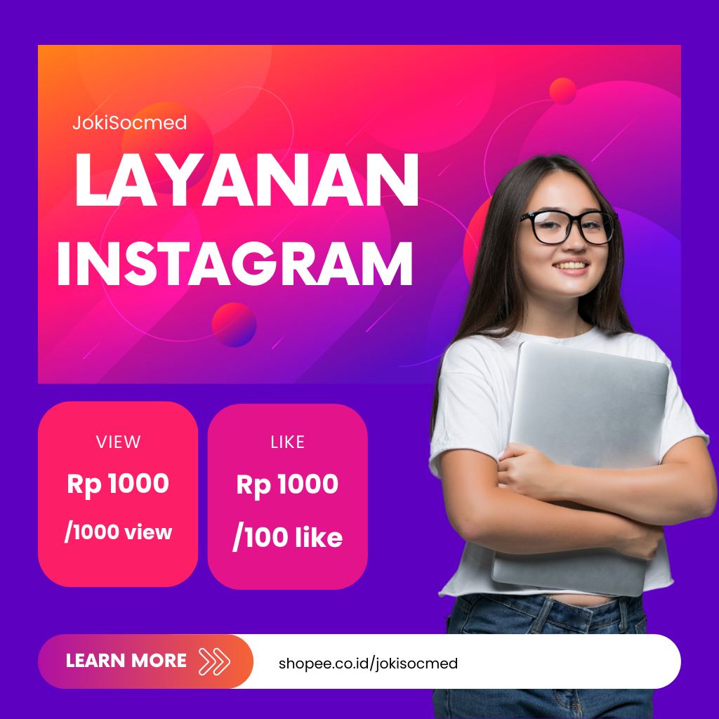 Viralnya - Jasa Views Reels Instagram Murah Real Permanent | View Like Reach Save IG Story Bergarans