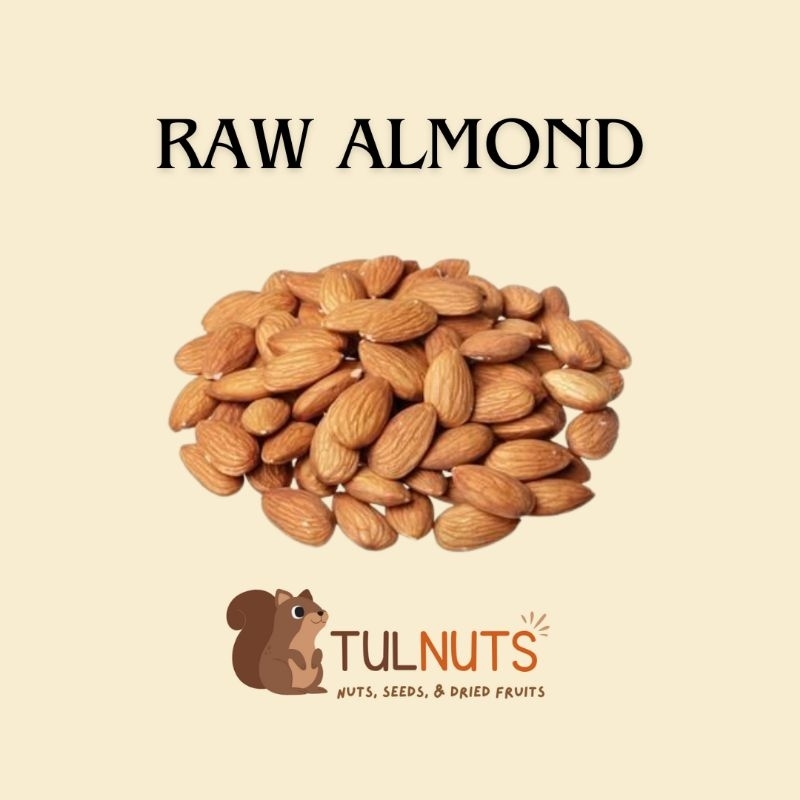 

Kacang Almond Raw/ Mentah BLUE DIAMOND Utuh Premium -1KG