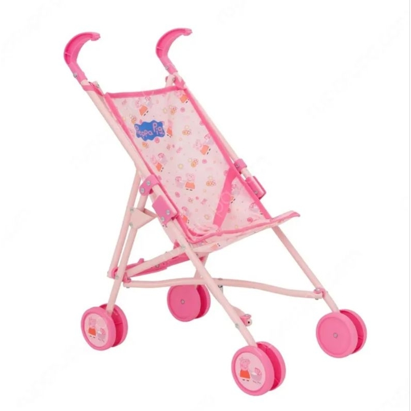 Stroller Mainan Kereta Dorong Boneka Bayi Peppa Pig Hasbro Toys