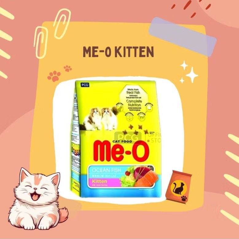 Dry Food Kitten Me-o//Makanan Kitten Me-o//Meo Dry Food Lucy