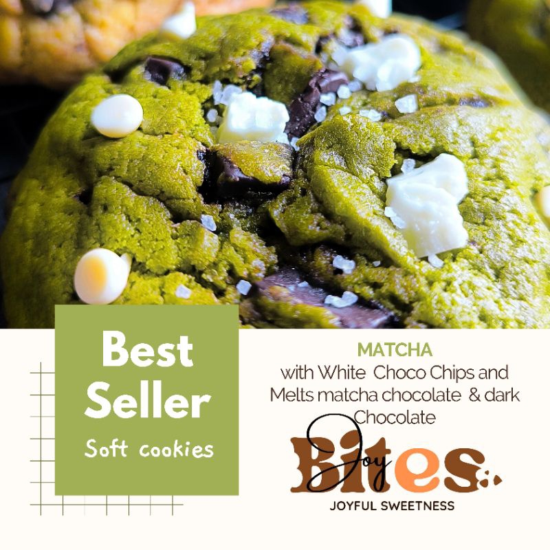 

SOFT COOKIES MATCHA