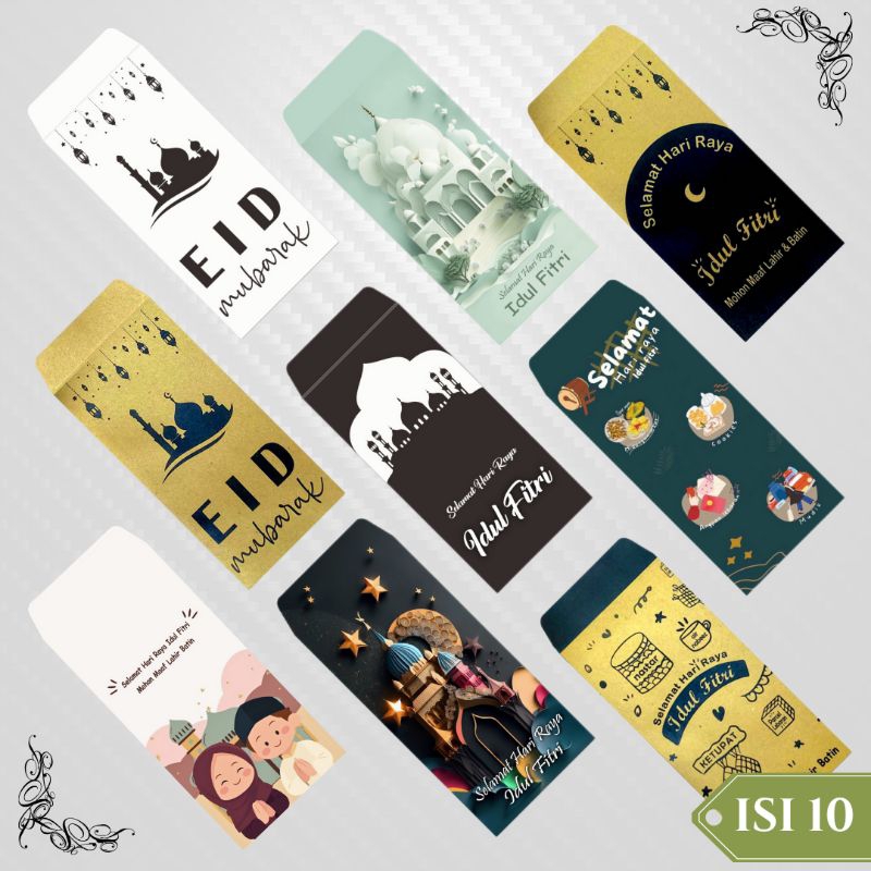 

[BANYAK VARIAN] AMPLOP LEBARAN IDUL FITRI 2025 ISI 10 UNIK, amplop murah, Angpao lebaran idul fitri